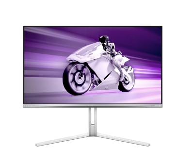 Монитор Philips Evnia 27M2N8500, 26.5", QHD (2560 x 1440), QD-OLED, 360 Hz, 0.03 ms, Бял - 27M2N8500/00