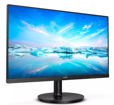 Монитор Philips 221V8, 21.5", Full HD (1920 x 1080), VA, 75 Hz, 4 ms, Черен - 221V8/00 gallery image 2