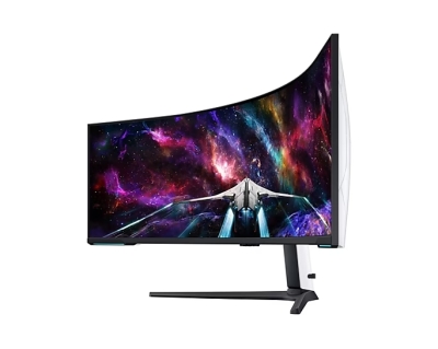 Монитор Samsung Odyssey Neo G95NC LS57CG952, 57", Dual UHD (7680 x 2160), Quantum Mini-LED, 240 Hz, 1 ms, Черен/Бял - LS57CG952NUXEN gallery image 4