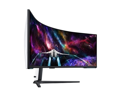 Монитор Samsung Odyssey Neo G95NC LS57CG952, 57", Dual UHD (7680 x 2160), Quantum Mini-LED, 240 Hz, 1 ms, Черен/Бял - LS57CG952NUXEN gallery image 5