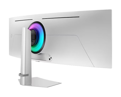 Монитор Samsung Odyssey G9 LS49CG934, 49", DQHD (5120 x 1440), OLED, 240 Hz, 0.03 ms, Сребрист - LS49DG934SUXEN gallery image 3