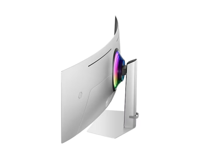 Монитор Samsung Odyssey G9 LS49CG934, 49", DQHD (5120 x 1440), OLED, 240 Hz, 0.03 ms, Сребрист - LS49DG934SUXEN gallery image 4