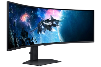 Монитор Samsung Odyssey G9 LS49CG950, 49", DQHD (5120 x 1440), VA, 240 Hz, 1 ms, Черен - LS49CG950EUXEN gallery image 3