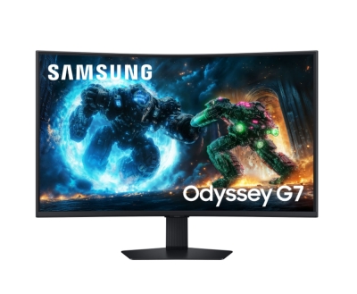 Монитор Samsung Odyssey G7 G75F 37FG750, 37", 4K UHD (3840 x 2160), VA, 165 Hz, 1 ms, Черен - LS37FG750EUXEN gallery image 1