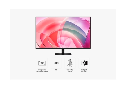 Монитор Samsung 37D700, 37", 4K UHD (3840 x 2160), VA, 60 Hz, 5 ms, Черен - LS37D700EAUXEN gallery image 4