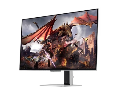 Монитор Samsung Odyssey Smart OLED G8 32DG802, 32", 4K UHD (3840 x 2160), OLED, 240 Hz, 0.3 ms, Сребрист - LS32DG802SUXDU gallery image 2