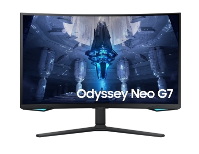 Монитор Samsung Odyssey Neo G7 LS32BG750NP, 32", 4K UHD (3840 x 2160), VA, 165 Hz, 1 ms, Черен - LS32BG750NPXEN gallery image 1