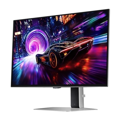 Монитор Samsung Odyssey G8 LS27FG810, 27", 4K UHD (3840 x 2160), OLED, 240 Hz, 1 ms, Сребрист - LS27FG810SUXEN gallery image 2