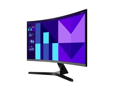 Монитор Samsung 27D392, 27", Full HD (1920 x 1080), VA, 100 Hz, 4 ms, Черен - LS27D392GAUXEN gallery image 2