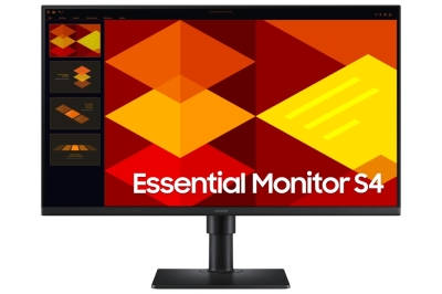 Монитор Samsung LS27D406GA, 27", Full HD (1920 x 1080), IPS, 100 Hz, 5 ms, Черен - LS27D406GAUXEN