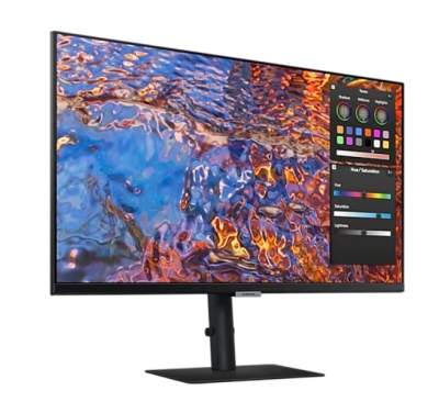 Монитор Samsung 27B800, 27", 4K UHD (3840 x 2160), IPS, 60 Hz, 5 ms, Черен - LS27B800PXPXEN gallery image 3