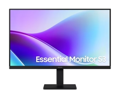 Монитор Samsung LS24F320, 24", Full HD (1920 x 1080), IPS, 120 Hz, 5 ms, Черен - LS24F320GAUXEN