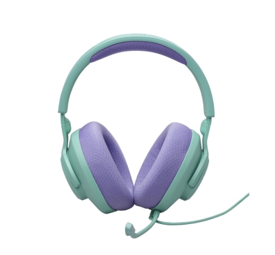 Геймърски слушалки JBL QUANTUM 100M2, Сини/Лилави - JBLQTUM100M2CYN gallery image 1