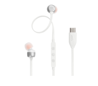 Слушалки JBL T310C, Бели - JBLT310CWHT gallery image 1