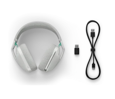 Безжични геймърски слушалки Logitech G321, Бели - 981-001569 gallery image 6