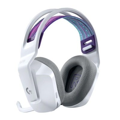 Безжични геймърски слушалки Logitech G733, Бели - 981-000883 gallery image 3