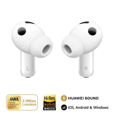 Безжични слушалки Huawei FreeBuds Pro 5, Бели - 6942103171574 gallery image 3