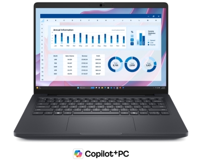 Лаптоп Dell Pro Max 14 MC14255, 14.0", AMD Ryzen AI 9 HX PRO 370, QHD+ IPS, 32GB LPDDR5X, 1TB SSD, AMD Radeon Graphics, Windows 11 Pro, Черен - BTO651_MC14255_EMEA gallery image 1