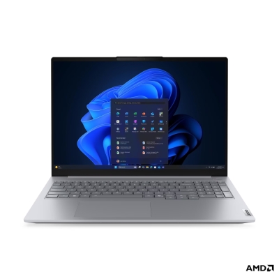 Лаптоп Lenovo ThinkBook 16 G9, 16.0", AMD Ryzen 7 250, WUXGA IPS, 32GB DDR5, 512GB SSD, AMD Radeon 780M, FreeDOS, Сив - 21UT000QBM gallery image 1