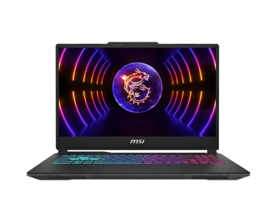 Лаптоп MSI Cyborg 15 A13VEK, 15.6", Intel Core i5-13420H, Full HD 144Hz IPS, 16GB DDR5, 512GB SSD, NVIDIA GeForce RTX 4050 6GB, Без ОС, Черен - 9S7-15K111-2292 gallery image 1