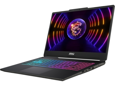 Лаптоп MSI Cyborg 15 A13UCK, 15.6", Intel Core i5-13420H, Full HD 144Hz IPS, 16GB DDR5, 512GB SSD, NVIDIA GeForce RTX 3050 4GB, Без ОС, Черен - 9S7-15K111-2296 gallery image 1