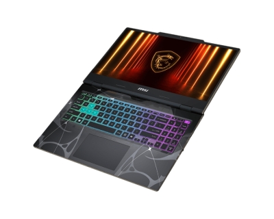 Лаптоп MSI Cyborg 15 B2RWFKG, 15.6", Intel Core 7 240H, Full HD 144Hz IPS, 16GB DDR5, 512GB SSD, NVIDIA GeForce RTX 5060 8GB, Без ОС, Черен - 9S7-15Q342-433 gallery image 4