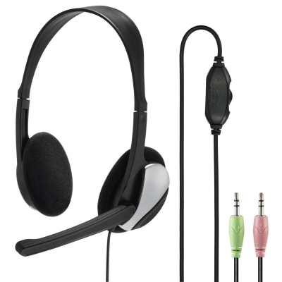Слушалки Hama Essential HS-P100, Черни - 139900 gallery image 2