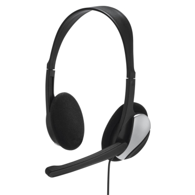 Слушалки Hama Essential HS-P100, Черни - 139900