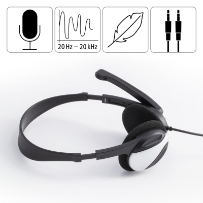 Слушалки Hama Essential HS-P100, Черни - 139900 gallery image 9