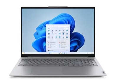 Лаптоп Lenovo ThinkBook 16 G8, 16.0", Intel Core Ultra 7 255H, WUXGA IPS, 16GB DDR5, 512GB SSD, Full HD IR, FreeDOS, Сив - 21SK007YBM gallery image 1