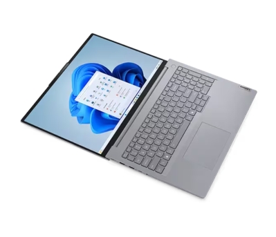 Лаптоп Lenovo ThinkBook 16 G8, 16.0", Intel Core Ultra 7 255H, WUXGA IPS, 16GB DDR5, 512GB SSD, Full HD IR, FreeDOS, Сив - 21SK007YBM gallery image 4