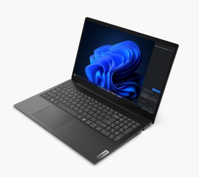 Лаптоп Lenovo V15 G5, 15.6", Intel Core i5-13420H, Full HD IPS, 16GB DDR5, 512GB SSD, Intel UHD Graphics, FreeDOS, Черен - 83HF00GLBM gallery image 3