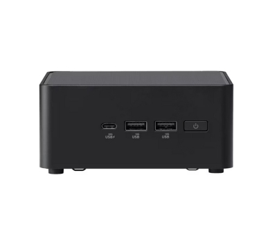 Настолен компютър ASUS NUC 14 Pro, Intel Core 3 100U, Intel Graphics, Без RAM, Без SSD, Без ОС, Tall Kit, Черен - 90AR0072-M00040 gallery image 1