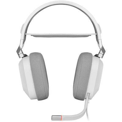 Безжични геймърски слушалки Corsair HS80, Бели/Сиви - CA-9011236-EU gallery image 2