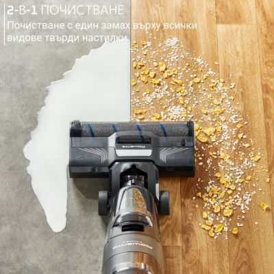 Безкабелна прахосмукачка Rowenta Handstick Wet & Dry X-Clean 4, Черна - GZ5035WO gallery image 6