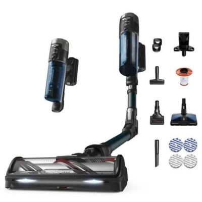 Безкабелна прахосмукачка Rowenta VERSATILE X-FORCE FLEX 13.60, Черна/Синя - RH9AD1WO gallery image 1