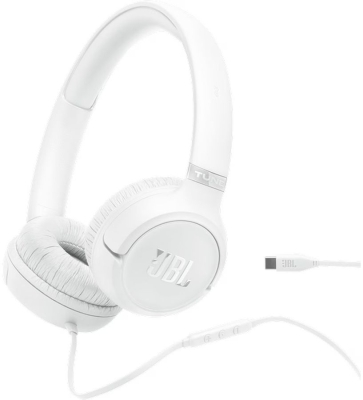 Слушалки JBL TUNE 530C, Бели - JBLT530CWHT gallery image 1