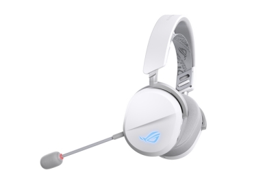 Безжични геймърски слушалки Asus ROG PELTA, Бели - 90YH0410-BHUA10 gallery image 1