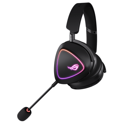 Безжични геймърски слушалки ASUS ROG Delta II, Черни - 90YH03W0-BHUA00 gallery image 3