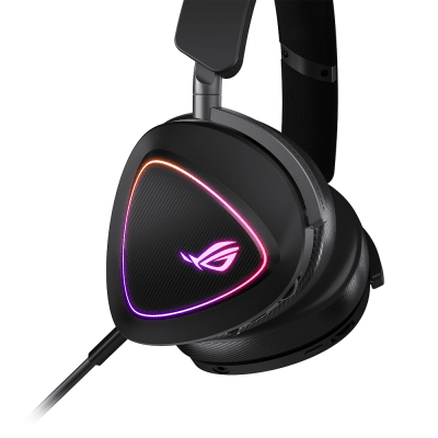 Безжични геймърски слушалки ASUS ROG Delta II, Черни - 90YH03W0-BHUA00 gallery image 4