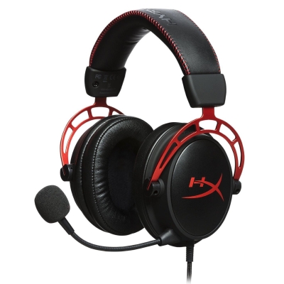 Геймърски слушалки HyperX Cloud Alpha, Черни/Червни - 4P5L1AM#ABB gallery image 1