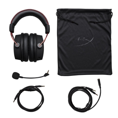 Геймърски слушалки HyperX Cloud Alpha, Черни/Червни - 4P5L1AM#ABB gallery image 7