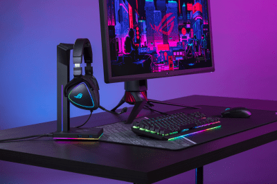 Геймърски слушалки ASUS ROG Delta S, Черни - ROG Delta S gallery image 15