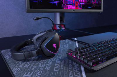 Геймърски слушалки ASUS ROG Delta S, Черни - ROG Delta S gallery image 17
