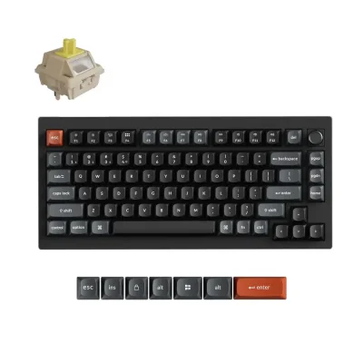 Безжична геймърска клавиатура Keychron V1 Ultra - V1U-D4 gallery image 1