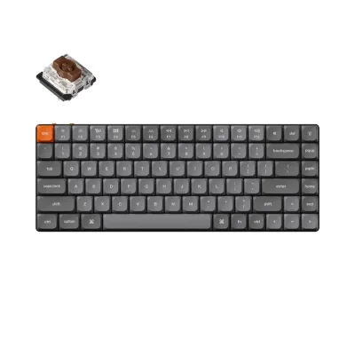 Безжична геймърска клавиатура Keychron K3 MAX, Черна - K3M-H3