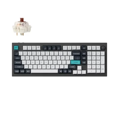 Безжична геймърска клавиатура Keychron Q5 Max QMK, Черна  - Q5M-M3 gallery image 1
