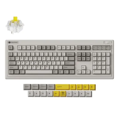 Безжична геймърска клавиатура Keychron R6 QMK Retro - R6-M4