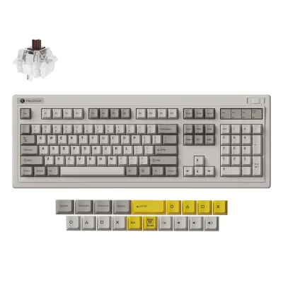 Безжична геймърска клавиатура Keychron R6 QMK Retro - R6-M3