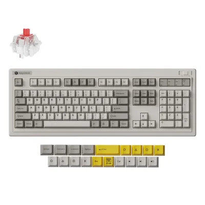 Безжична геймърска клавиатура Keychron R6 QMK Retro - R6-M1